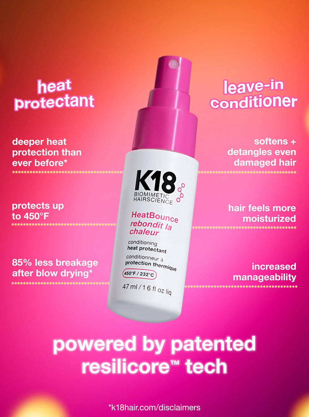 Alternative view of HeatBounce 1.6 oz