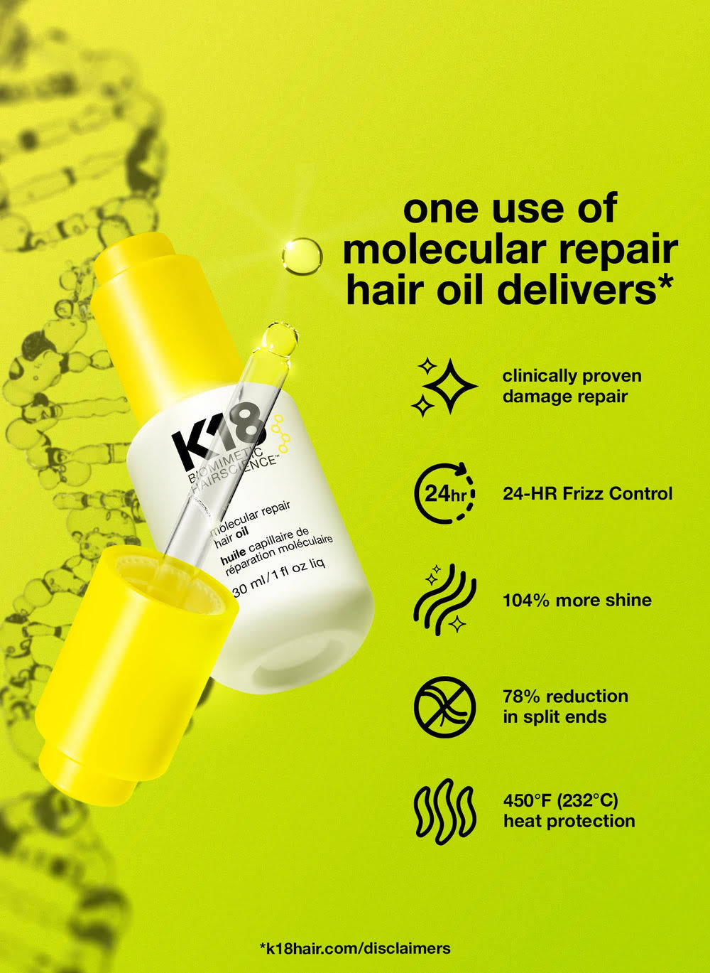 Alternative view of Molecular Repair Hair Oil